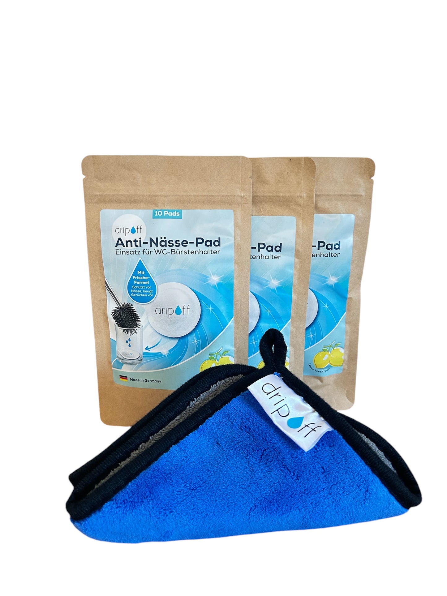 Bundle Anti-Nässe-Tuch mit 30er Packung Anti-Nässe-Pad